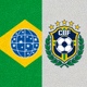 巴西国家足球队国旗与队徽